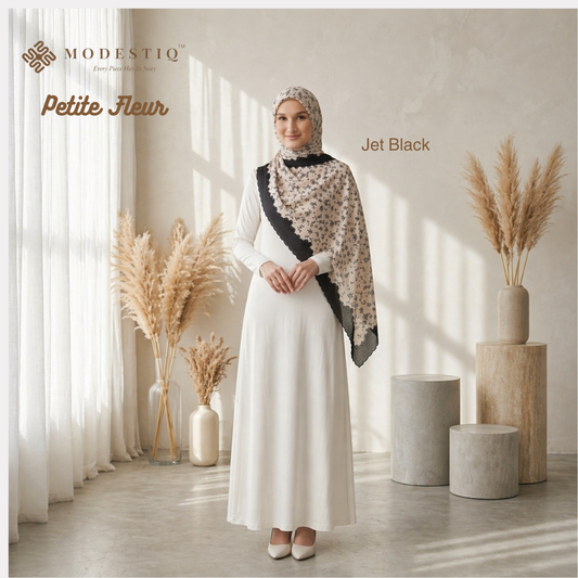 Petite Fleur In Jet Black