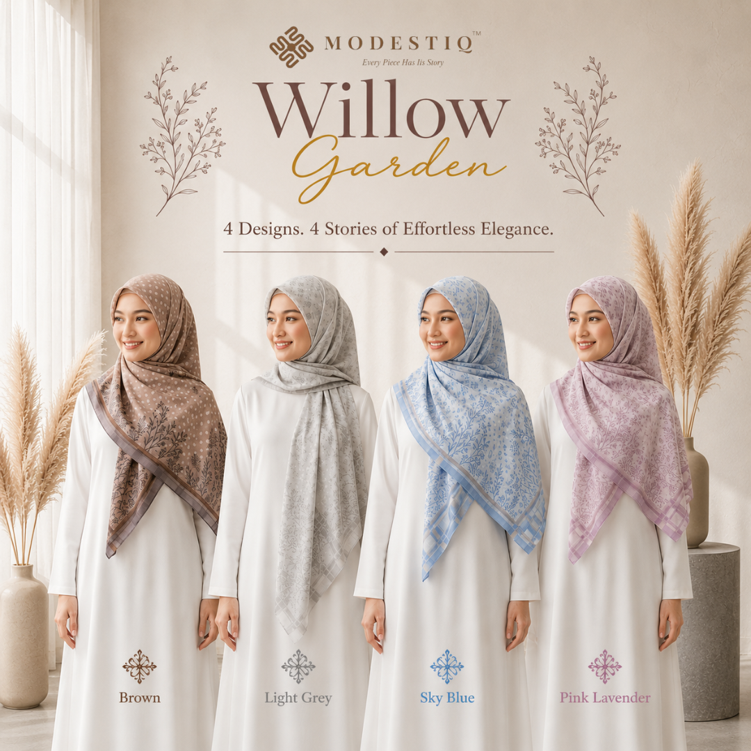 Willow Garden Premium Cotton Voile
