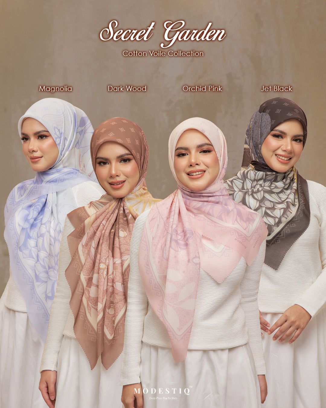 Secret Garden Premium Cotton Voile