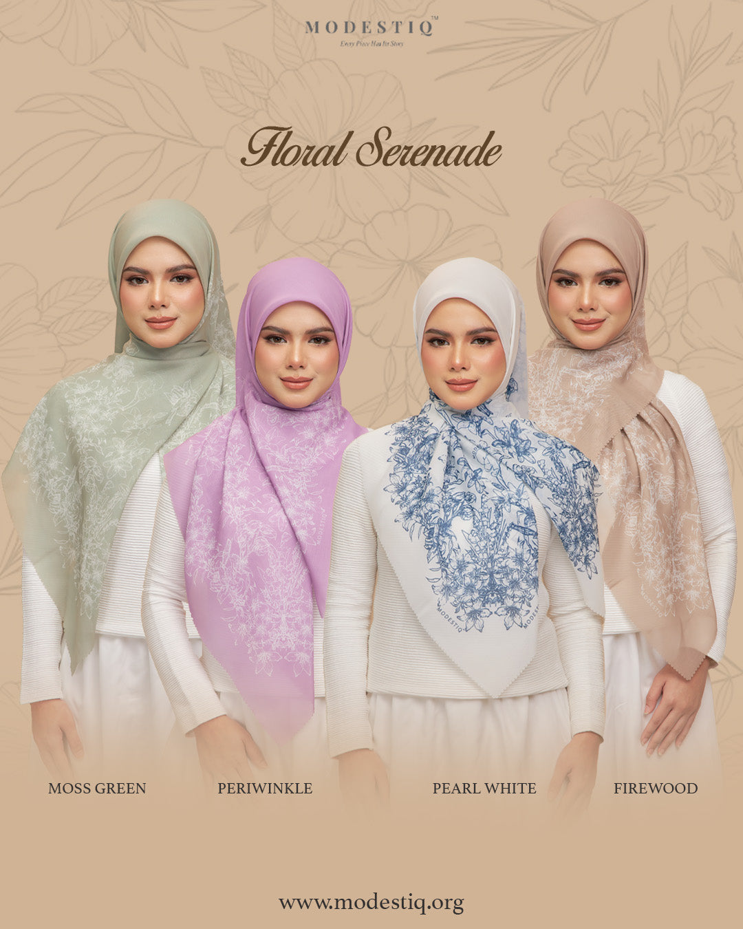 Floral Serenade Premium Cotton Voile