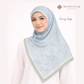 Botantical Whsiper Premium Cotton Bawal IN Dusty Sage