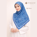 Botantical Whsiper Premium Cotton Bawal IN Sky Denim
