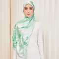 Watercolor Bloom - Jade Green
