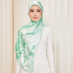 Watercolor Bloom - Jade Green