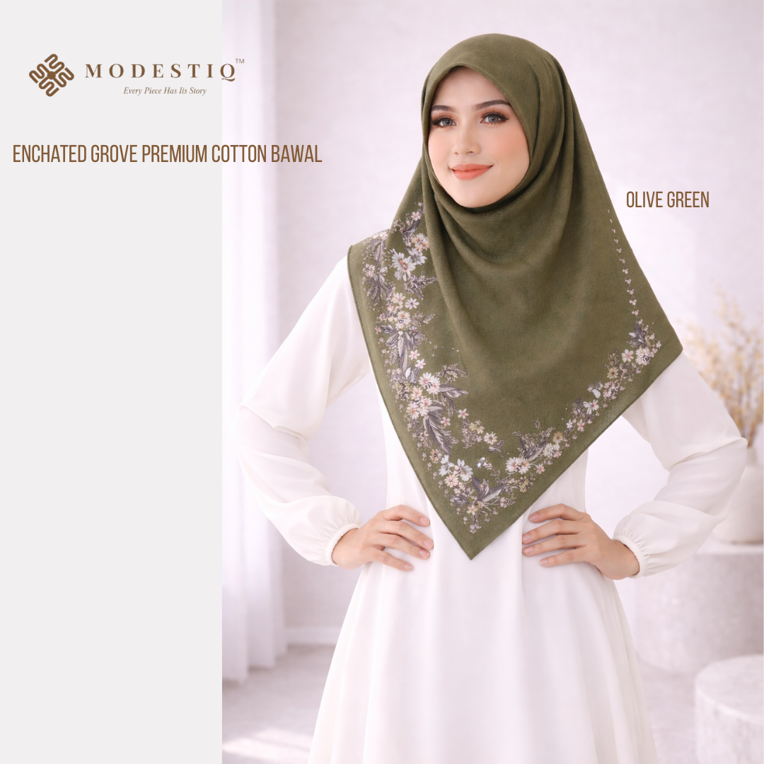 Enchanted Grove IN Olive Green