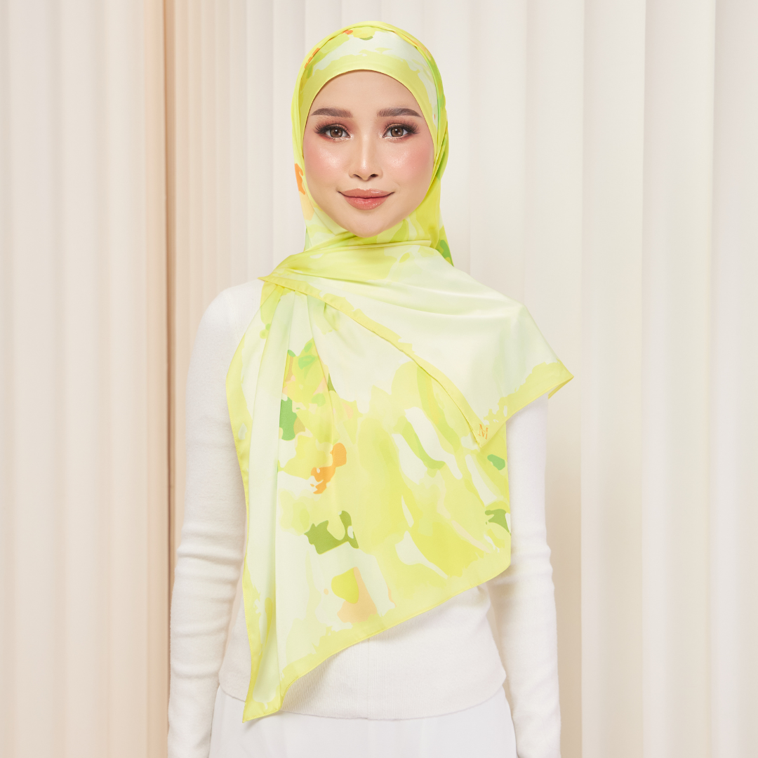 Watercolor Bloom - Lemon Yellow