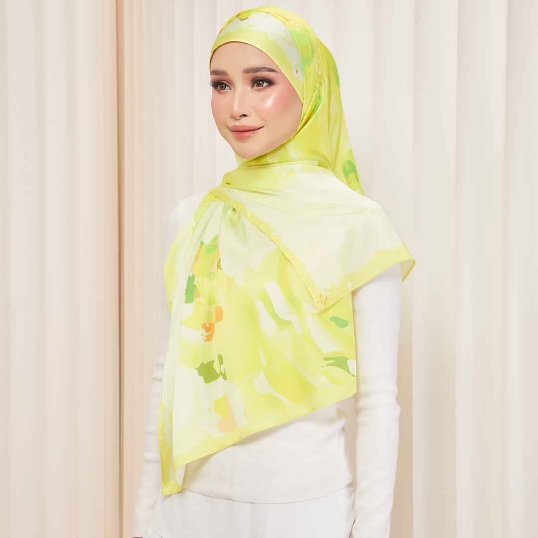 Watercolor Bloom - Lemon Yellow