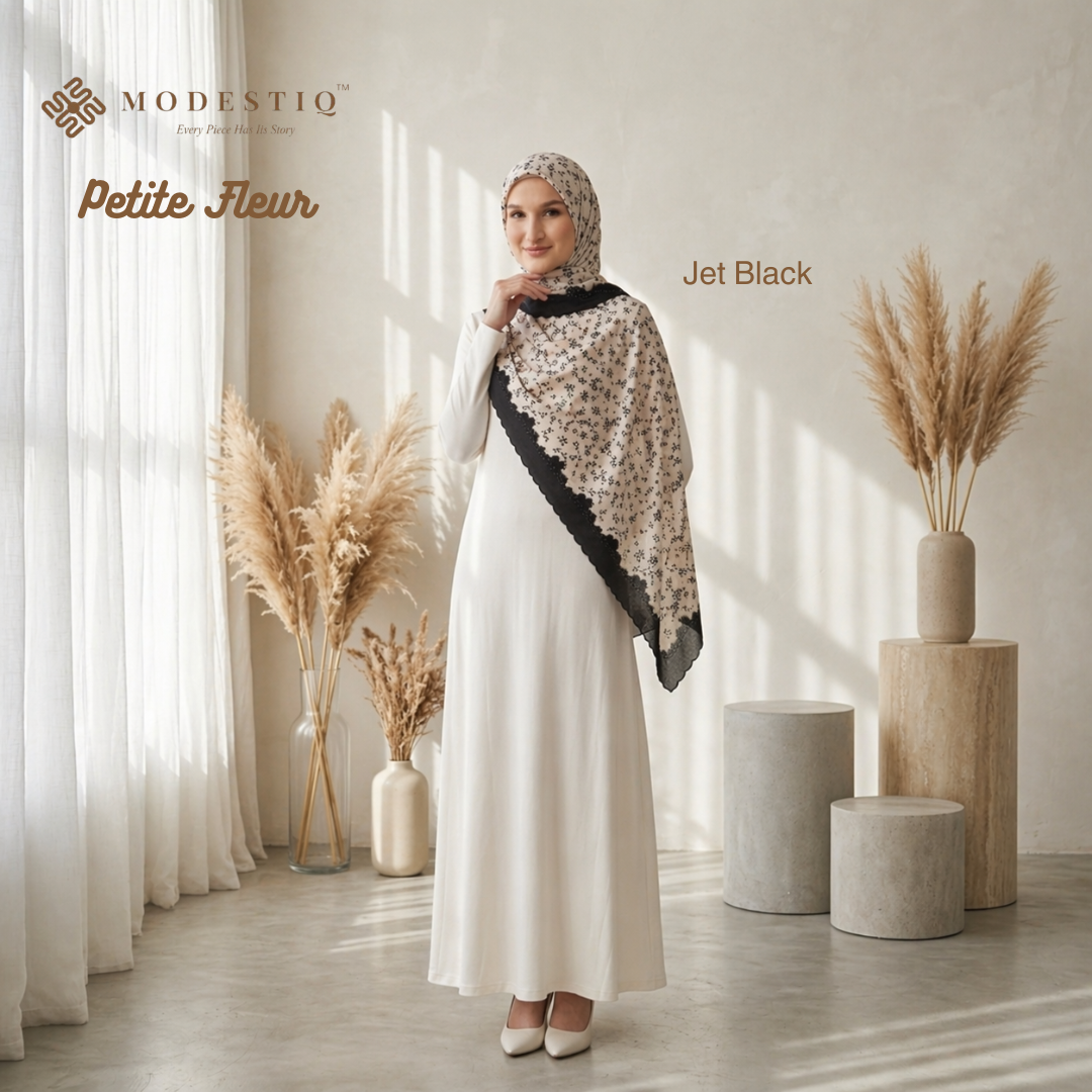 Petite Fleur In Jet Black