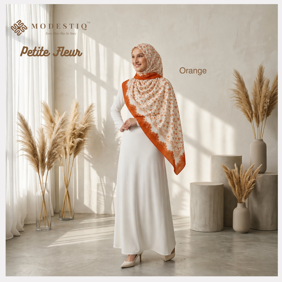 Petite Fleur In Orange