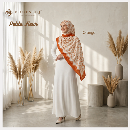 Petite Fleur In Orange