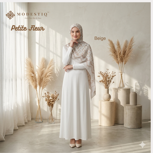 Petite Fleur In Beige