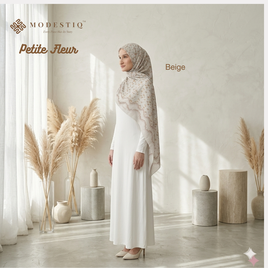 Petite Fleur In Beige