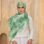 Marbella Premium Cotton Voile Bawal Hunter Green