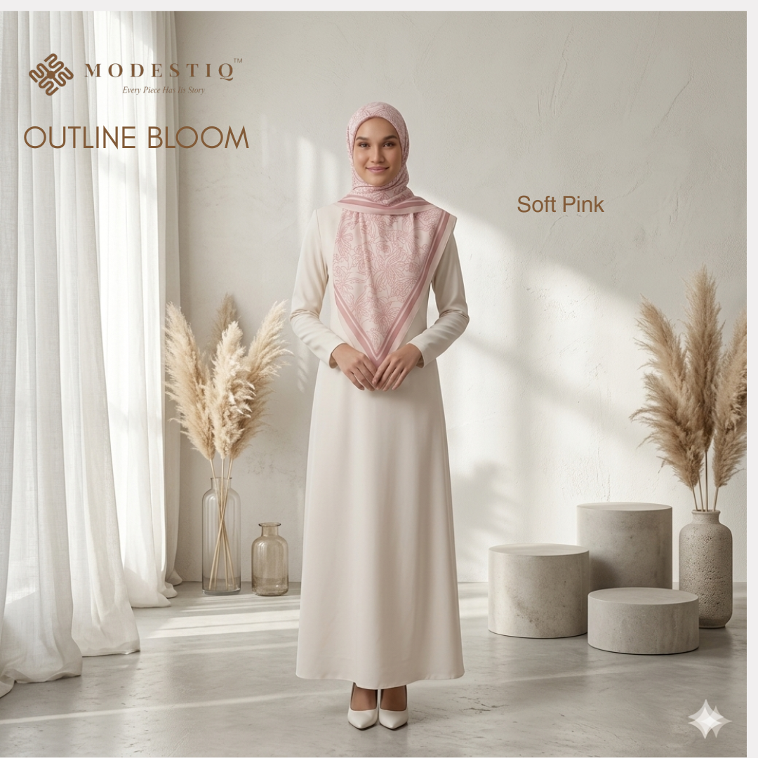 Outline Bloom IN Soft Pink