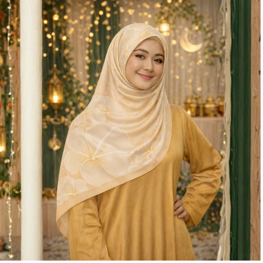 Aurelia Satin Silk Bawal IN Soft Campaign