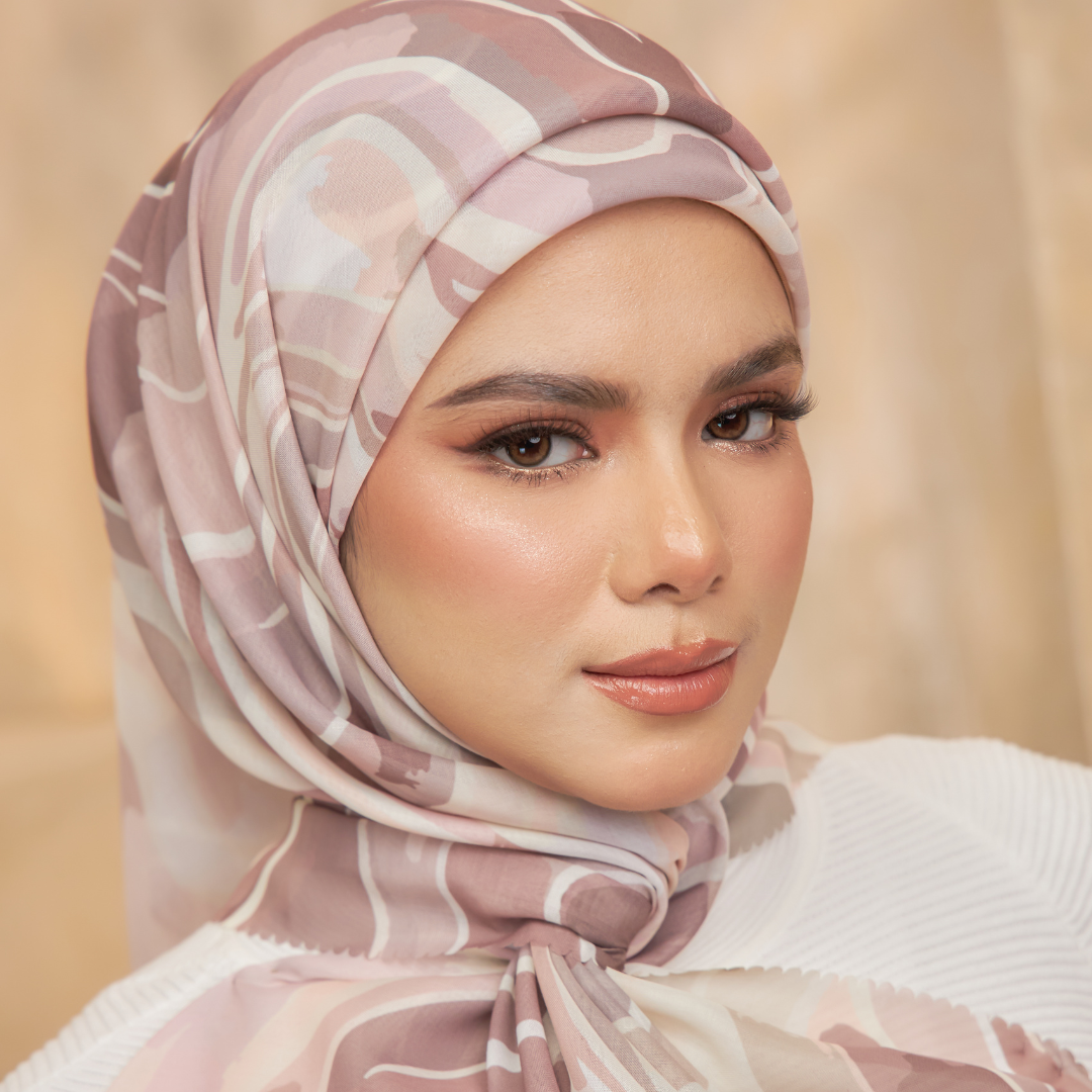 Marbella Premium Cotton Voile Bawal Coffee