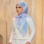 Marbella Premium Cotton Voile Teapot Blue
