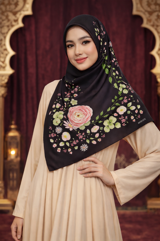 EverBloom Satin Silk IN Deep Aubergine