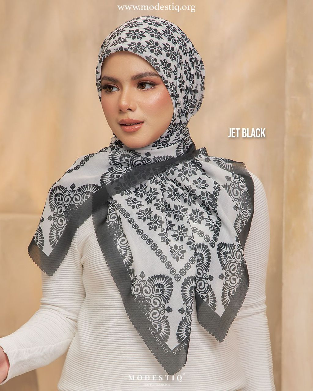 Lush Reverie Premium Cotton Voile in Jet Black