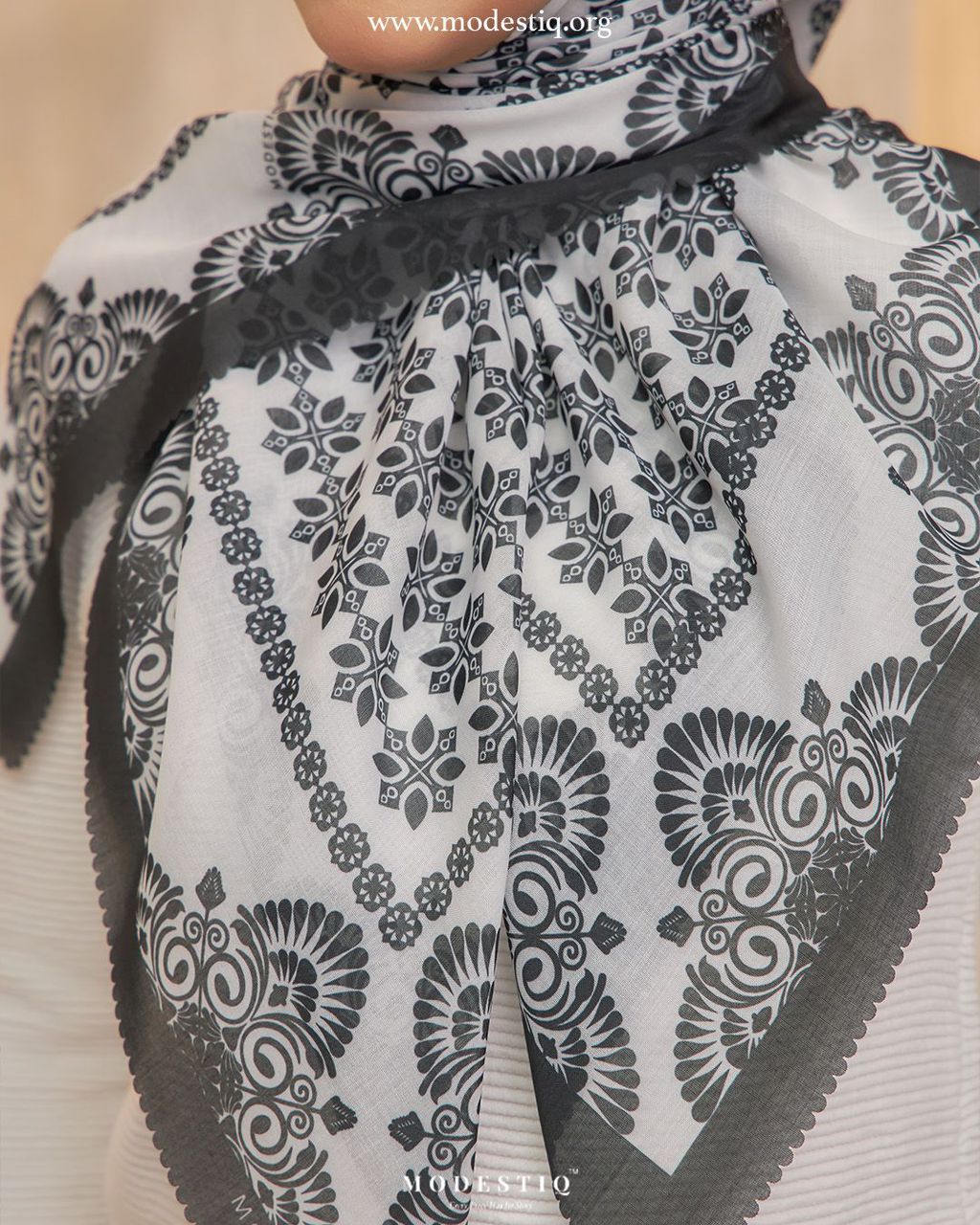 Lush Reverie Premium Cotton Voile in Jet Black