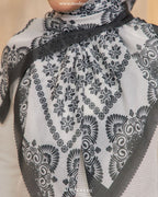 Lush Reverie Premium Cotton Voile in Jet Black