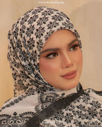 Lush Reverie Premium Cotton Voile in Jet Black