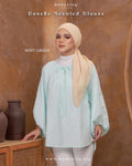 Roselle Scented Blouse in MInt Green